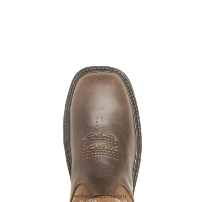 hombres L24N148 Wolverine grava/marrón ranchero epx carbonmax trabajo wellington