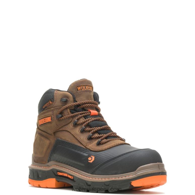 hombres L24N3 Wolverine marrón bota overpass carbonmax 6