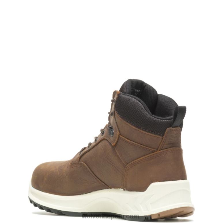 hombres L24N65 Wolverine marrón bota shiftplus work lx de 6