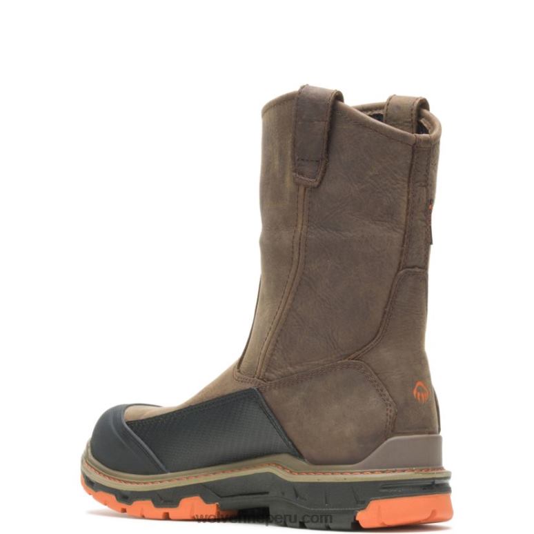hombres L24N75 Wolverine café oscuro botas de agua overpass carbonmax