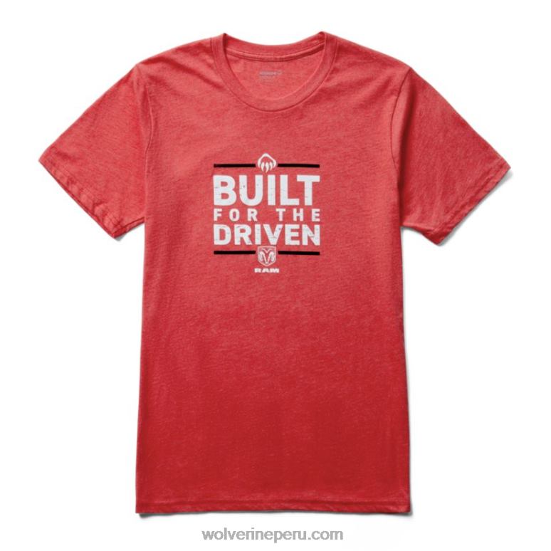 hombres L24N247 Wolverine brezo rojo colección ram trucks: diseñada para la camiseta de manga corta conducida