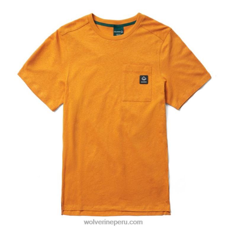hombres L24N332 Wolverine cosecha camiseta de cáñamo