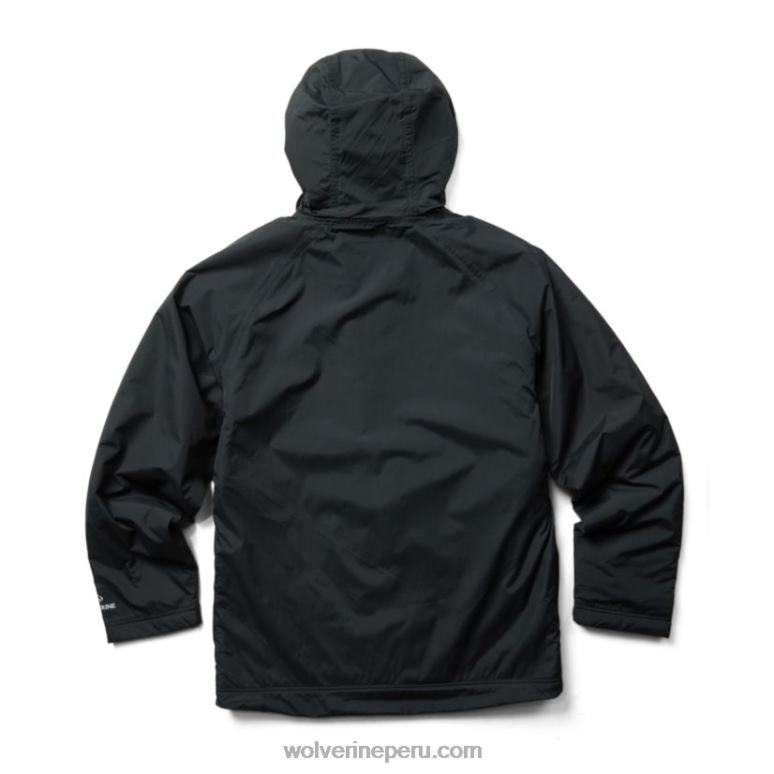 hombres L24N246 Wolverine negro chubasquero i-90 con forro de sherpa