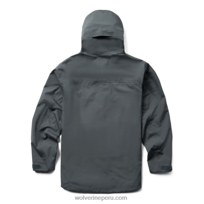 hombres L24N281 Wolverine granito caparazón de lluvia torrente 3l