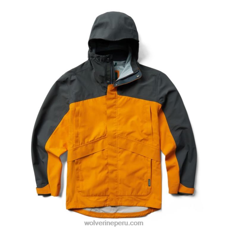 hombres L24N282 Wolverine cosecha caparazón de lluvia torrente 3l