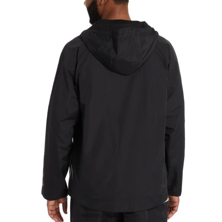 hombres L24N298 Wolverine negro chubasquero i-90