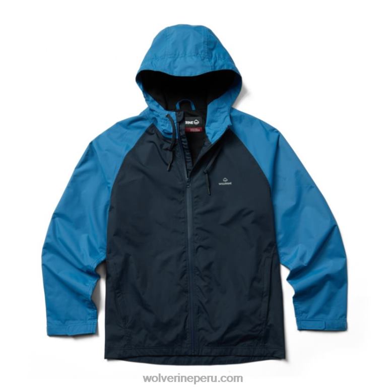hombres L24N302 Wolverine navegar azul chubasquero i-90