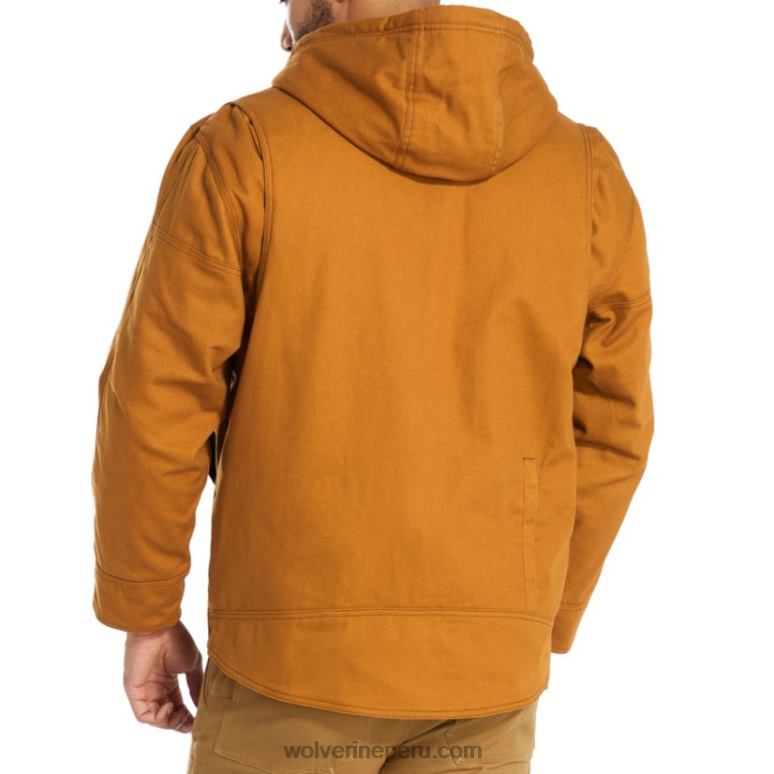 hombres L24N321 Wolverine cedro chaqueta de trabajo Guardian de algodón