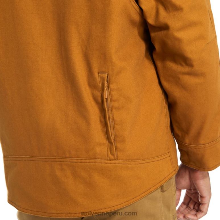hombres L24N321 Wolverine cedro chaqueta de trabajo Guardian de algodón