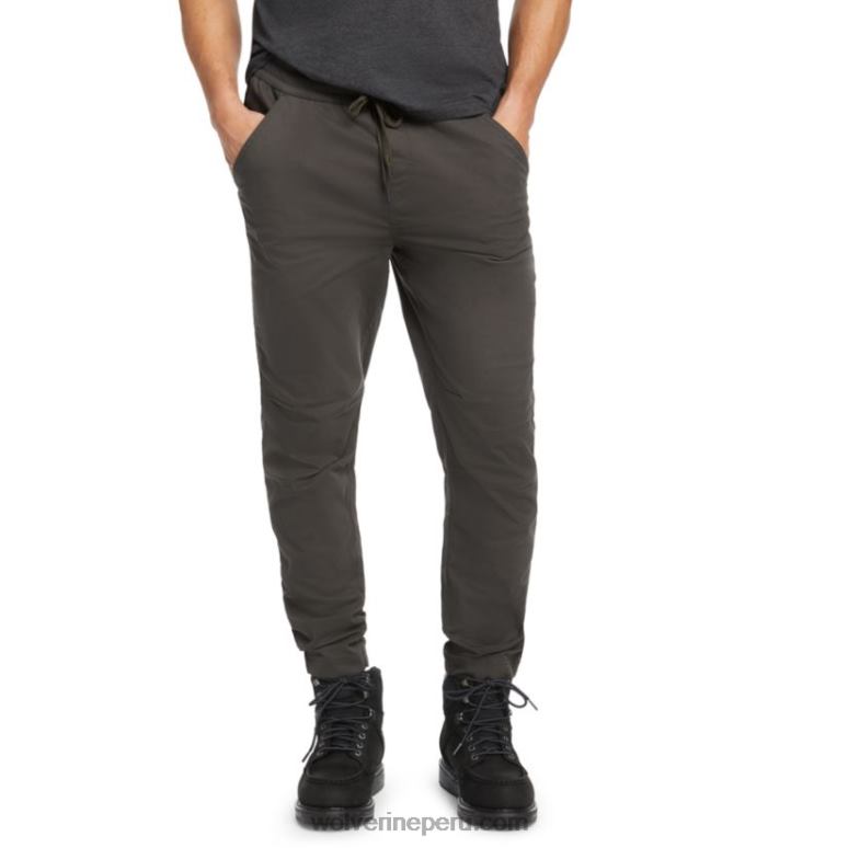 hombres L24N231 Wolverine carbón pantalón carbur activo