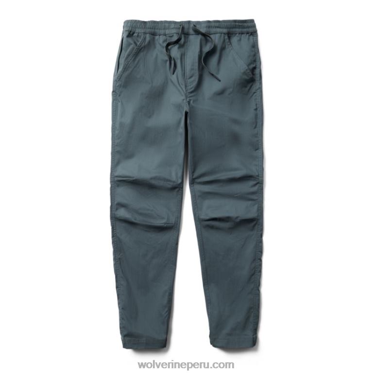 hombres L24N232 Wolverine pizarra oscura pantalón carbur activo