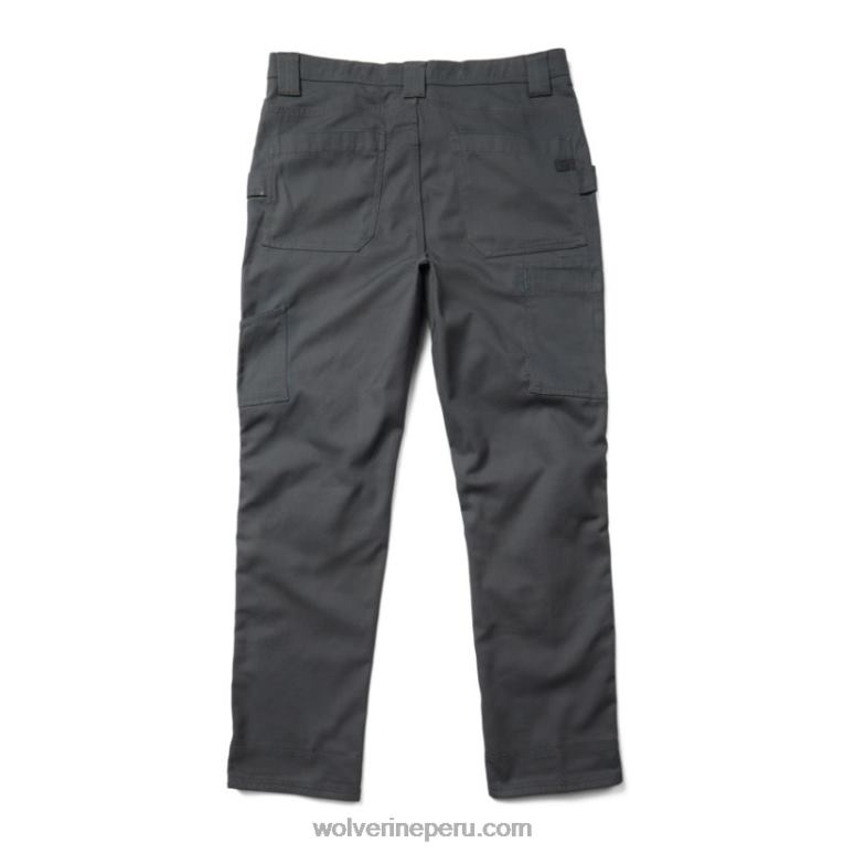 hombres L24N251 Wolverine ónix pantalón de trabajo de algodón guardián