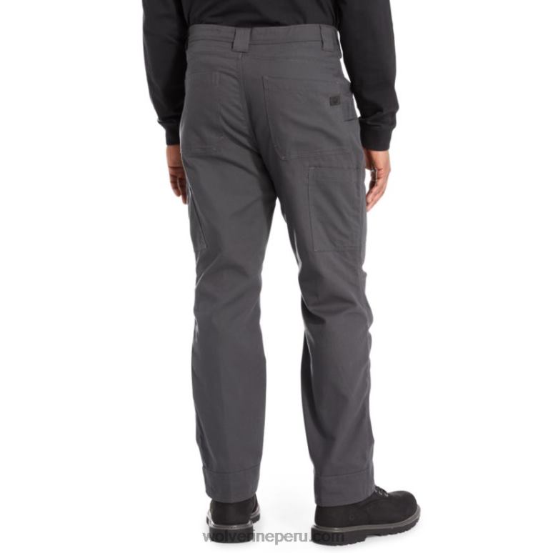 hombres L24N251 Wolverine ónix pantalón de trabajo de algodón guardián