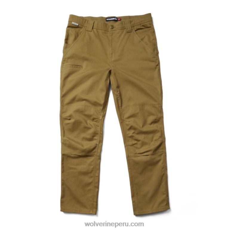 hombres L24N252 Wolverine cedro pantalón de trabajo de algodón guardián