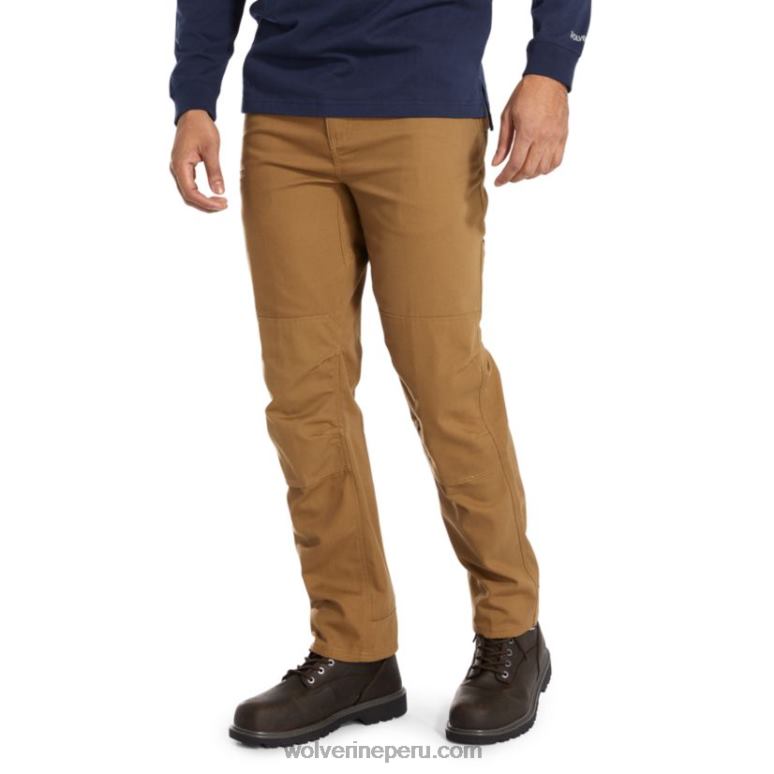 hombres L24N252 Wolverine cedro pantalón de trabajo de algodón guardián