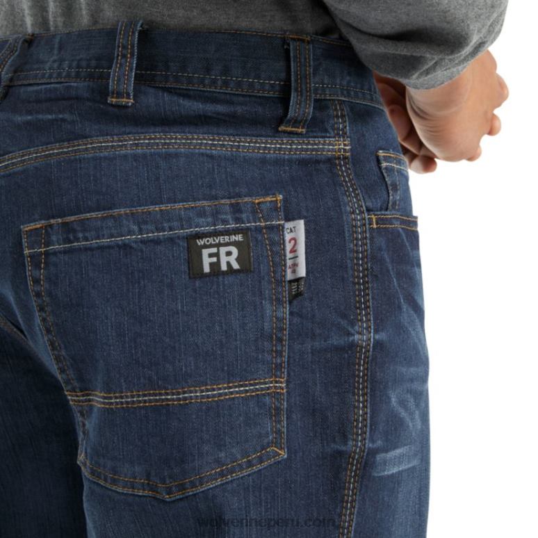 hombres L24N260 Wolverine enjuagar lavar denim elástico fr