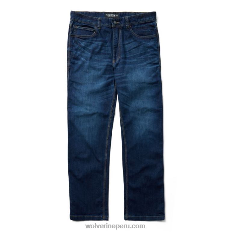 hombres L24N261 Wolverine Denim oscuro denim elástico fr