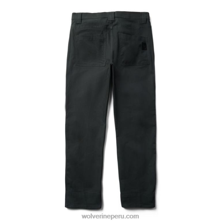 hombres L24N290 Wolverine ónix pantalón guardián de algodón con 5 bolsillos