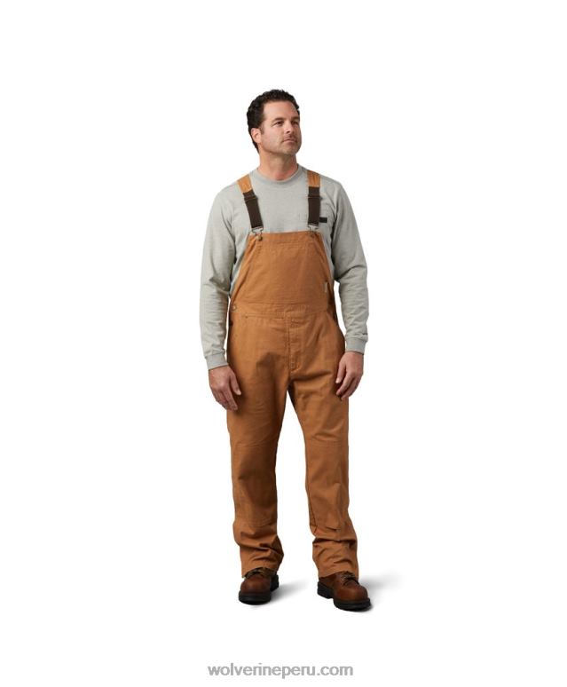 hombres L24N318 Wolverine whisky overol de pato de aserradero