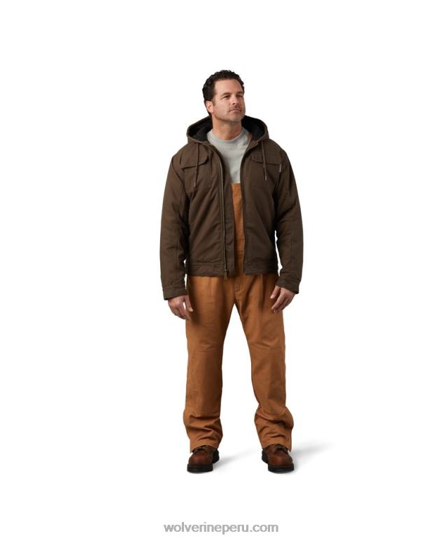 hombres L24N318 Wolverine whisky overol de pato de aserradero