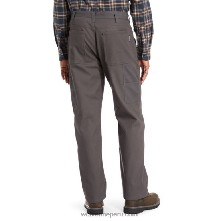 hombres L24N322 Wolverine granito pantalón duralock steelhead