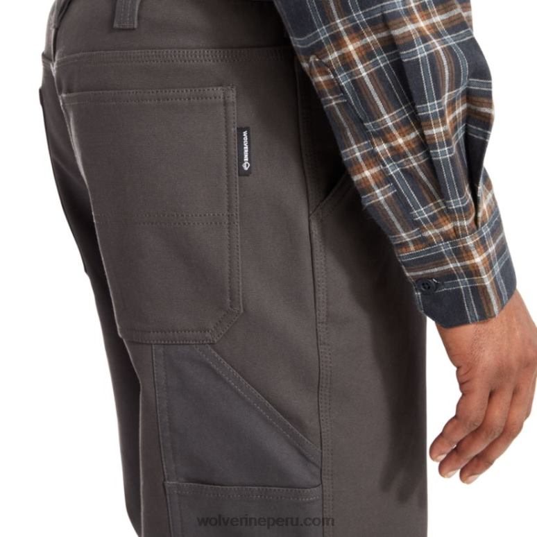 hombres L24N322 Wolverine granito pantalón duralock steelhead