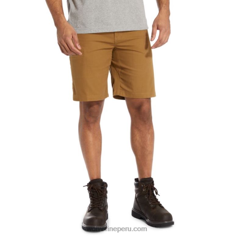 hombres L24N324 Wolverine cedro shorts de trabajo de algodón guardián