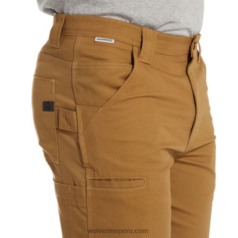 hombres L24N324 Wolverine cedro shorts de trabajo de algodón guardián