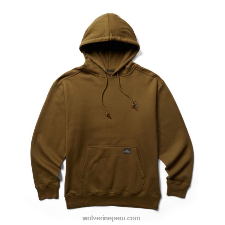 hombres L24N288 Wolverine cresta de águila sudadera con capucha gráfica