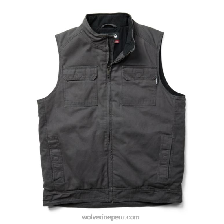 hombres L24N263 Wolverine granito chaleco lockhart
