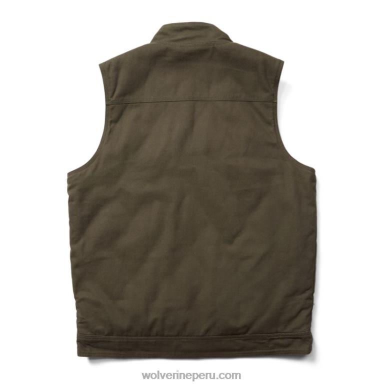 hombres L24N264 Wolverine oliva negro chaleco lockhart