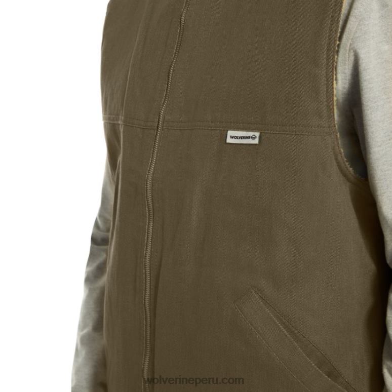 hombres L24N272 Wolverine bisonte chaleco upland (grande y alto)