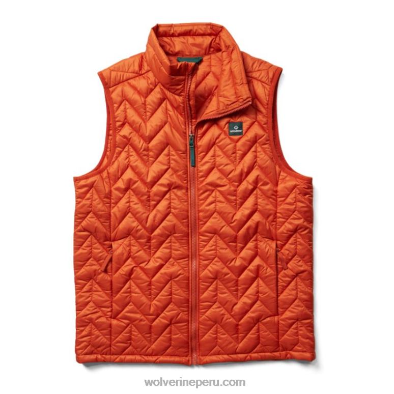 hombres L24N309 Wolverine ascua chaleco alpino