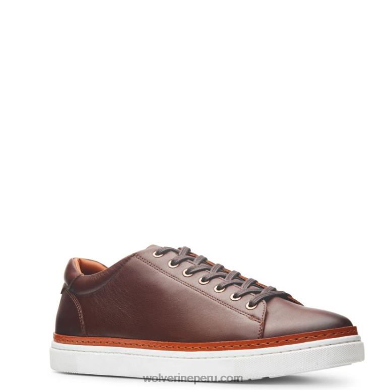 hombres L24N172 Wolverine marrón tenis bajos blvd