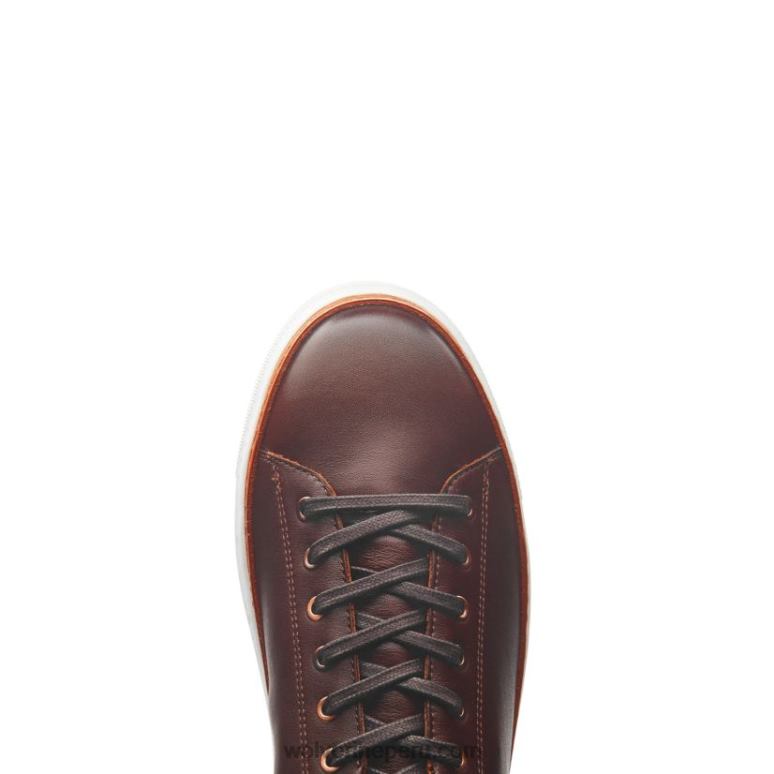 hombres L24N172 Wolverine marrón tenis bajos blvd