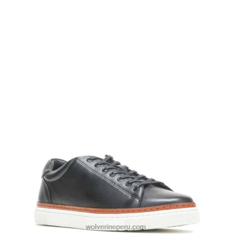 hombres L24N173 Wolverine negro tenis bajos blvd