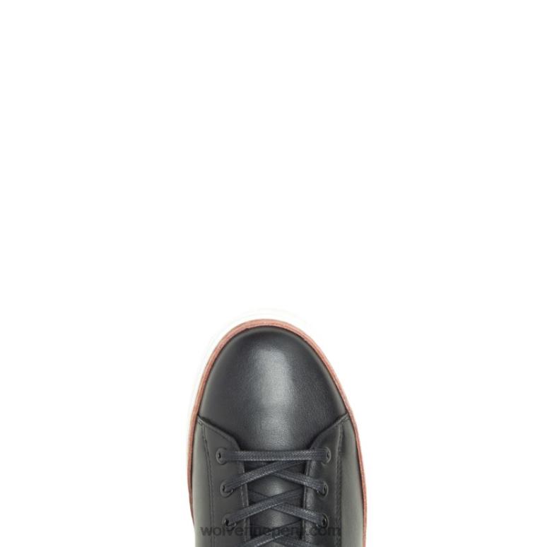 hombres L24N173 Wolverine negro tenis bajos blvd