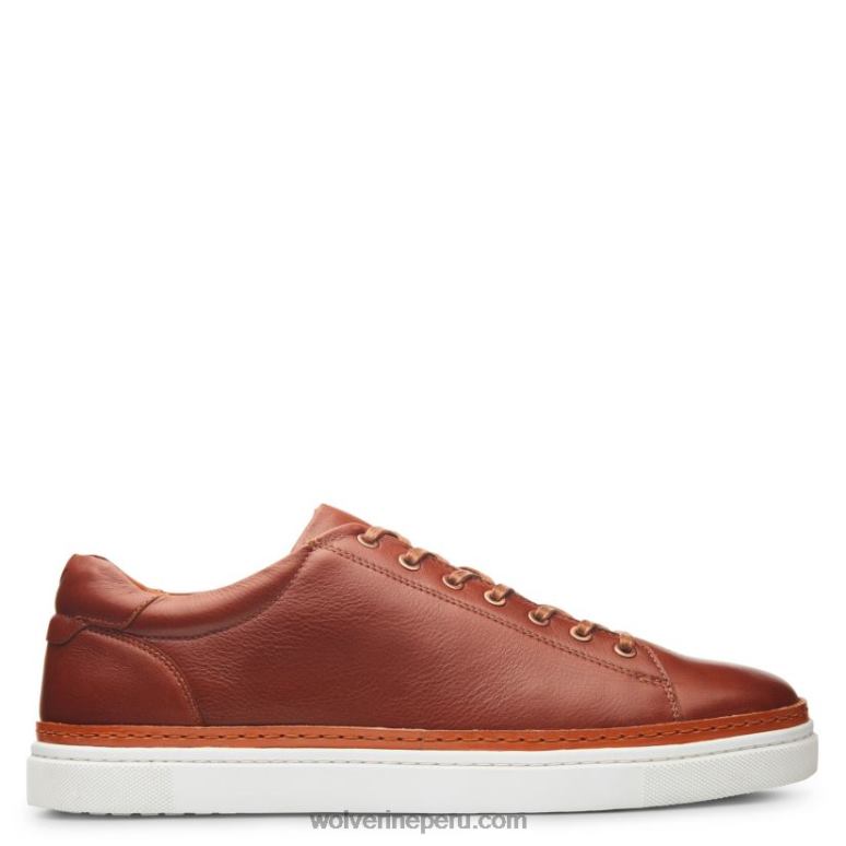 hombres L24N177 Wolverine coñac tenis bajos blvd
