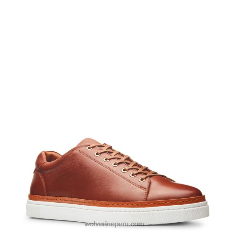 hombres L24N177 Wolverine coñac tenis bajos blvd