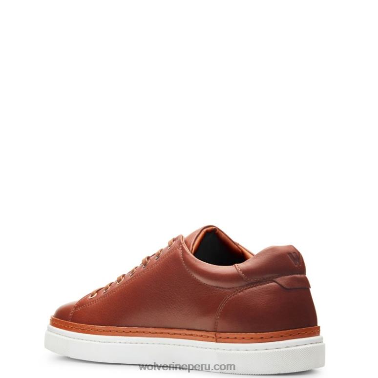 hombres L24N177 Wolverine coñac tenis bajos blvd
