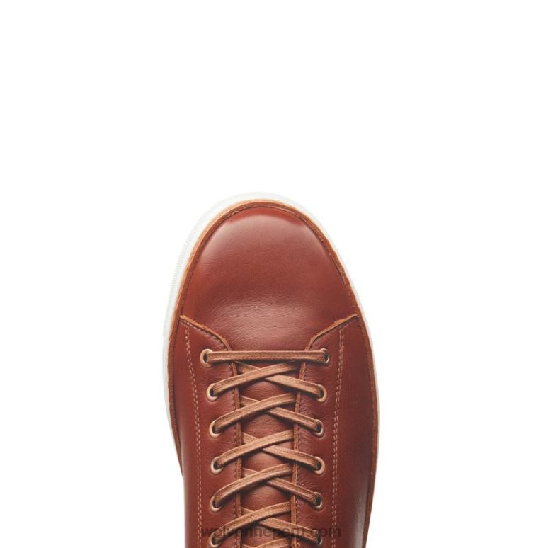 hombres L24N177 Wolverine coñac tenis bajos blvd