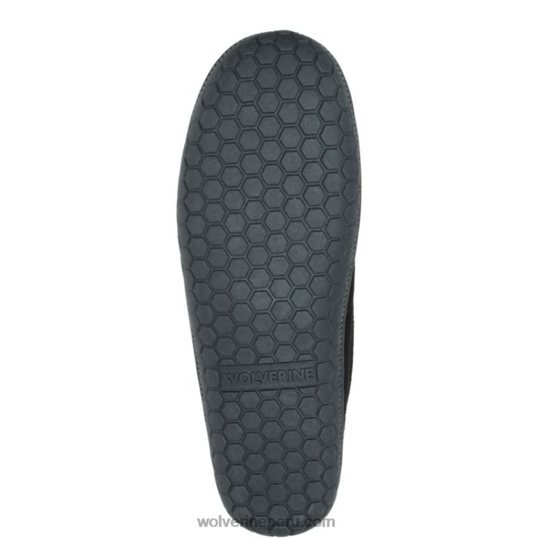 hombres L24N207 Wolverine negro zapatilla veneciana
