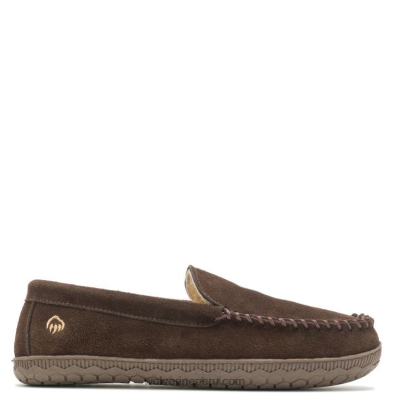 hombres L24N208 Wolverine marrón zapatilla veneciana