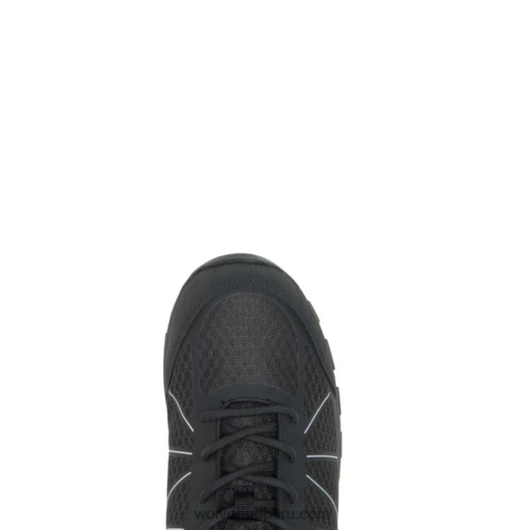 hombres L24N61 Wolverine negro zapato de trabajo amherst ii carbonmax
