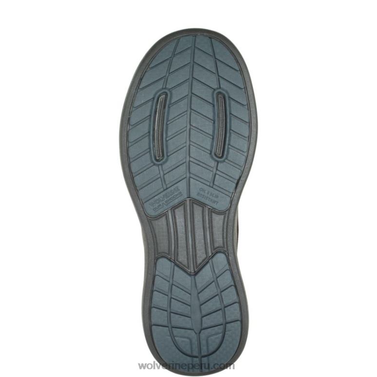 hombres L24N99 Wolverine negro zapatilla de trabajo bolt durashocks knit carbonmax