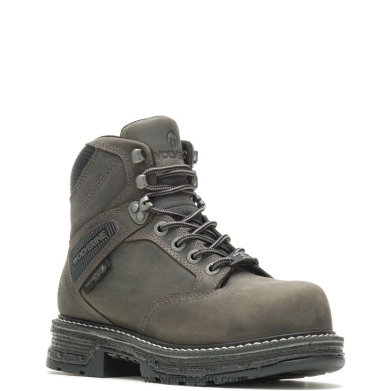 mujer L24N112 Wolverine gris carbón bota de trabajo hellcat ultraspring carbonmax 6