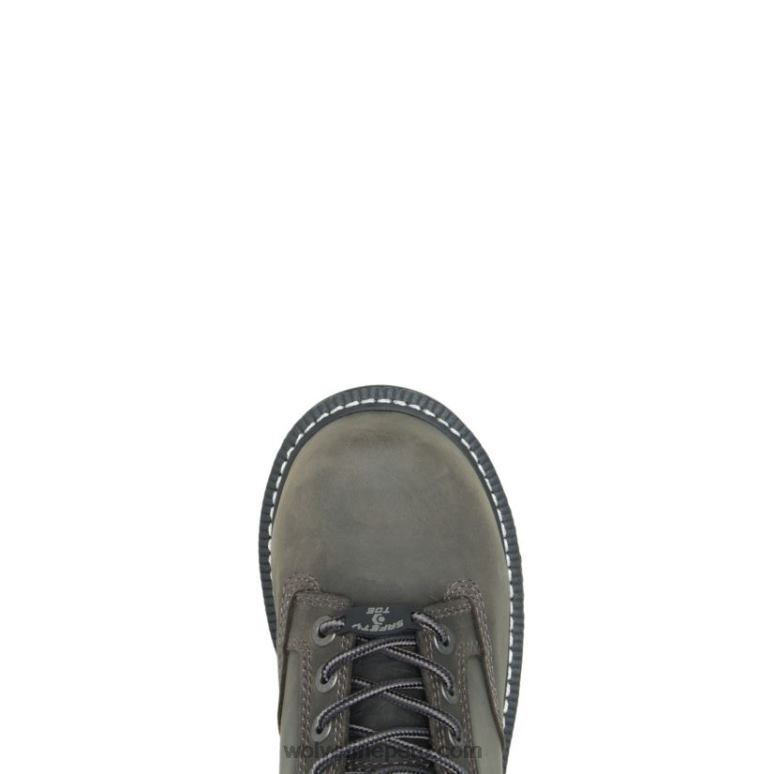mujer L24N112 Wolverine gris carbón bota de trabajo hellcat ultraspring carbonmax 6