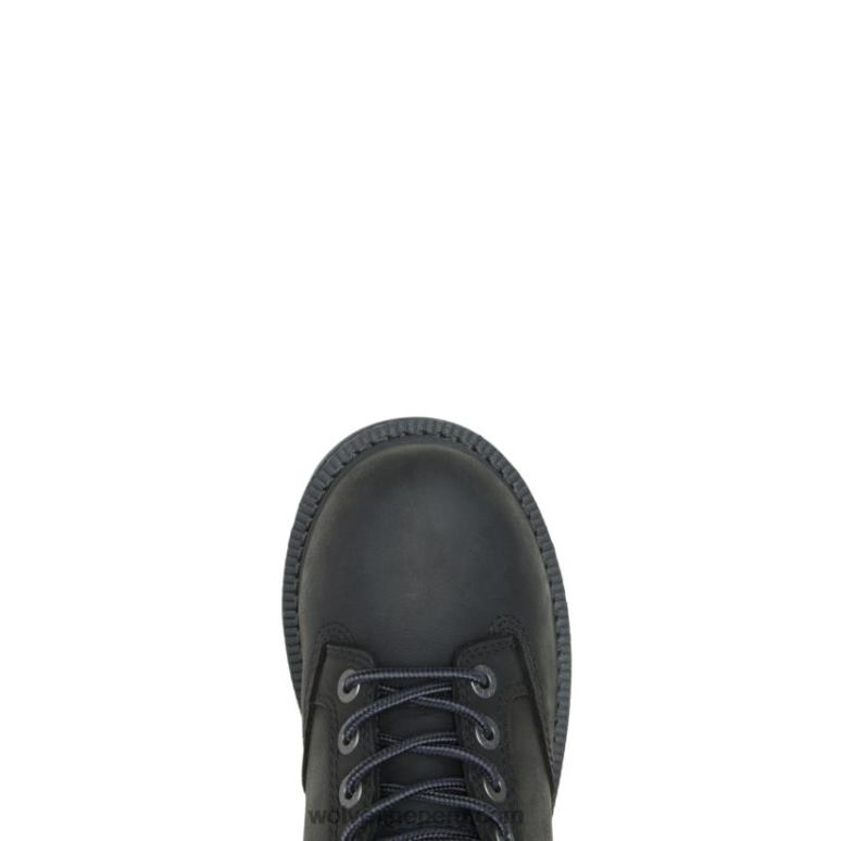 mujer L24N113 Wolverine negro bota de trabajo hellcat ultraspring carbonmax 6