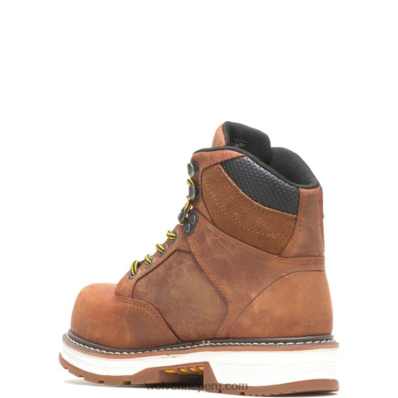 mujer L24N114 Wolverine marrón bota de trabajo hellcat ultraspring carbonmax 6