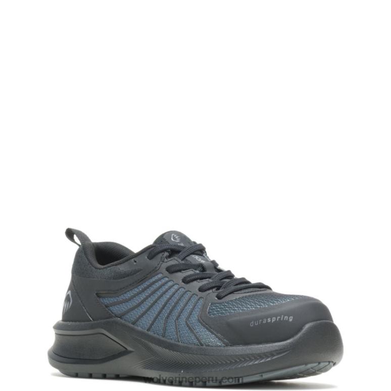 mujer L24N117 Wolverine negro tornillo de ventilación durashocks carbonmax zapato